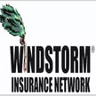 Windstorm Insurance Network white & black logo